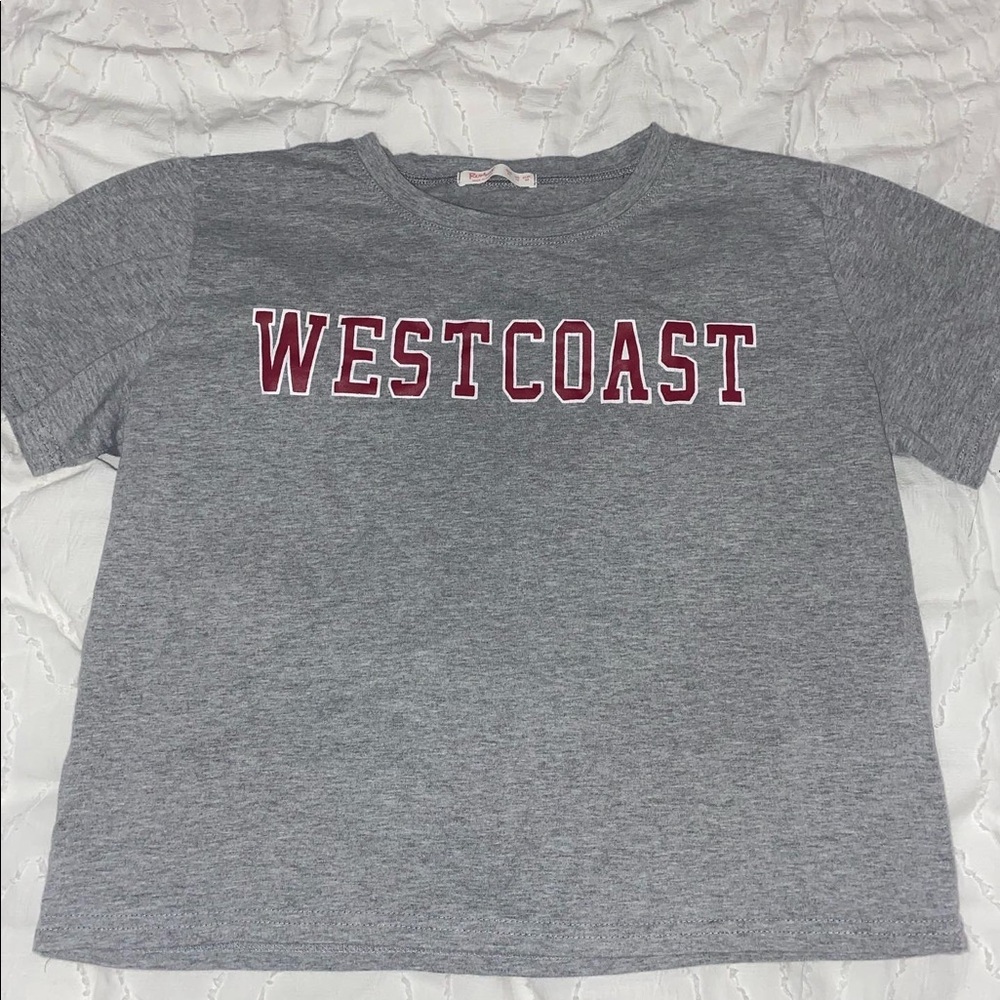 west coast crop top